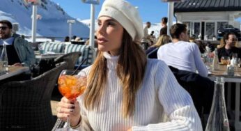 Vista mozzafiato sulle montagne e cucina francese: la fuga di Ilary Blasi è top