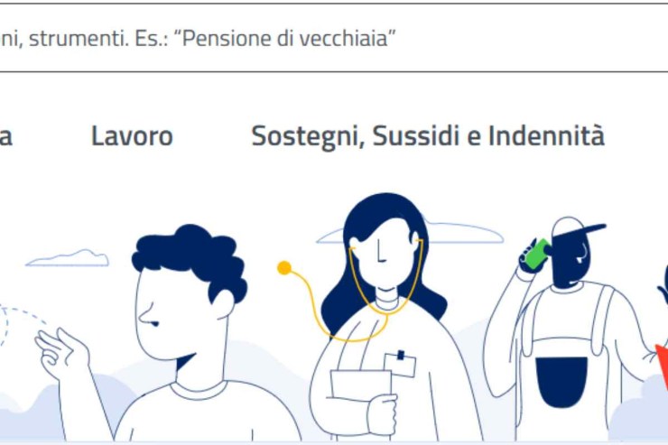 Sito dell'INPS