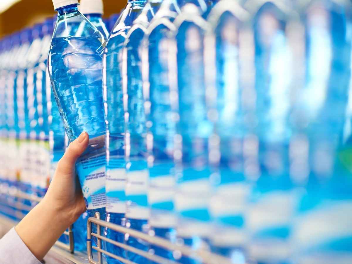 Bottiglie acqua supermercato