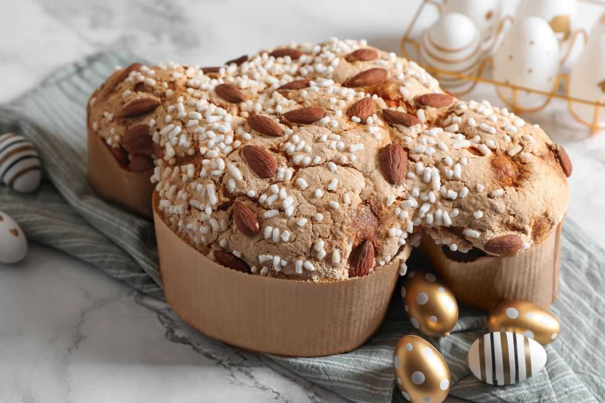 Colomba pasquale dolce
