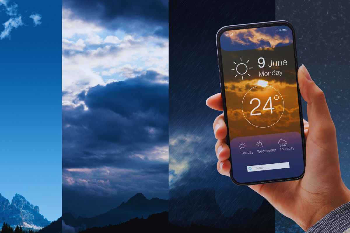 Scenari meteo e app per prevederli