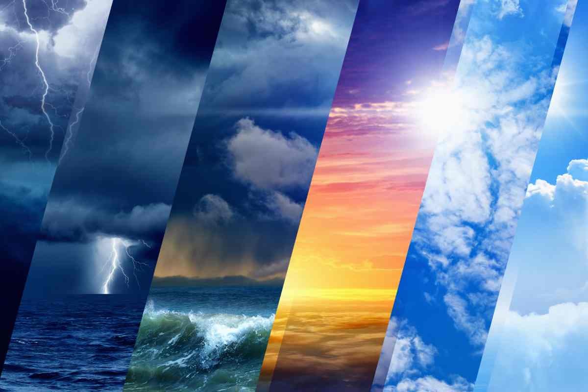 Pioggia, sole, vento e temporale