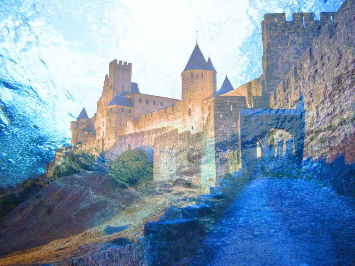 castello dentro il mare