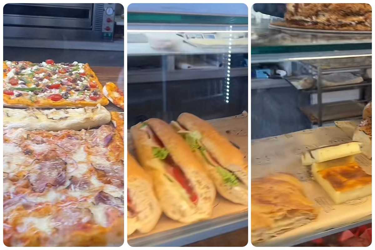 collage di alimenti