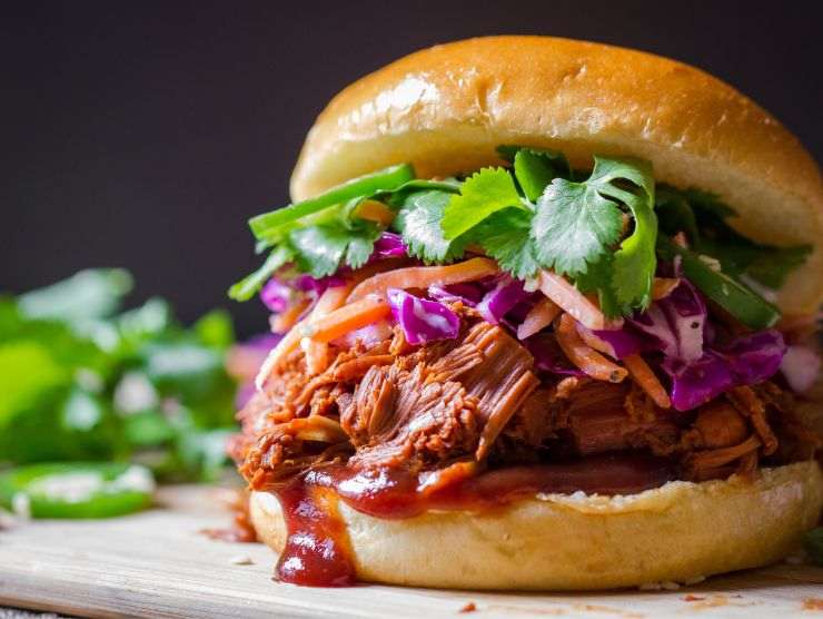 panino con pulled pork