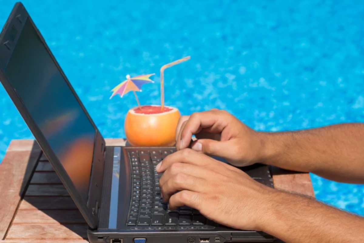 computer al mare