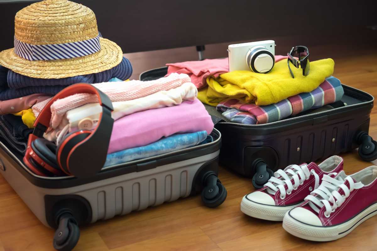 valigie piene per vacanze