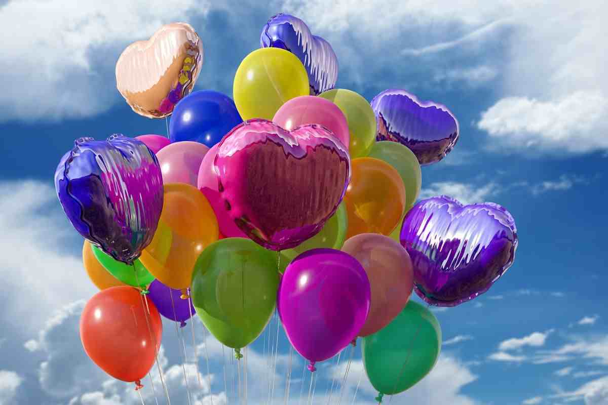 lancio palloncini