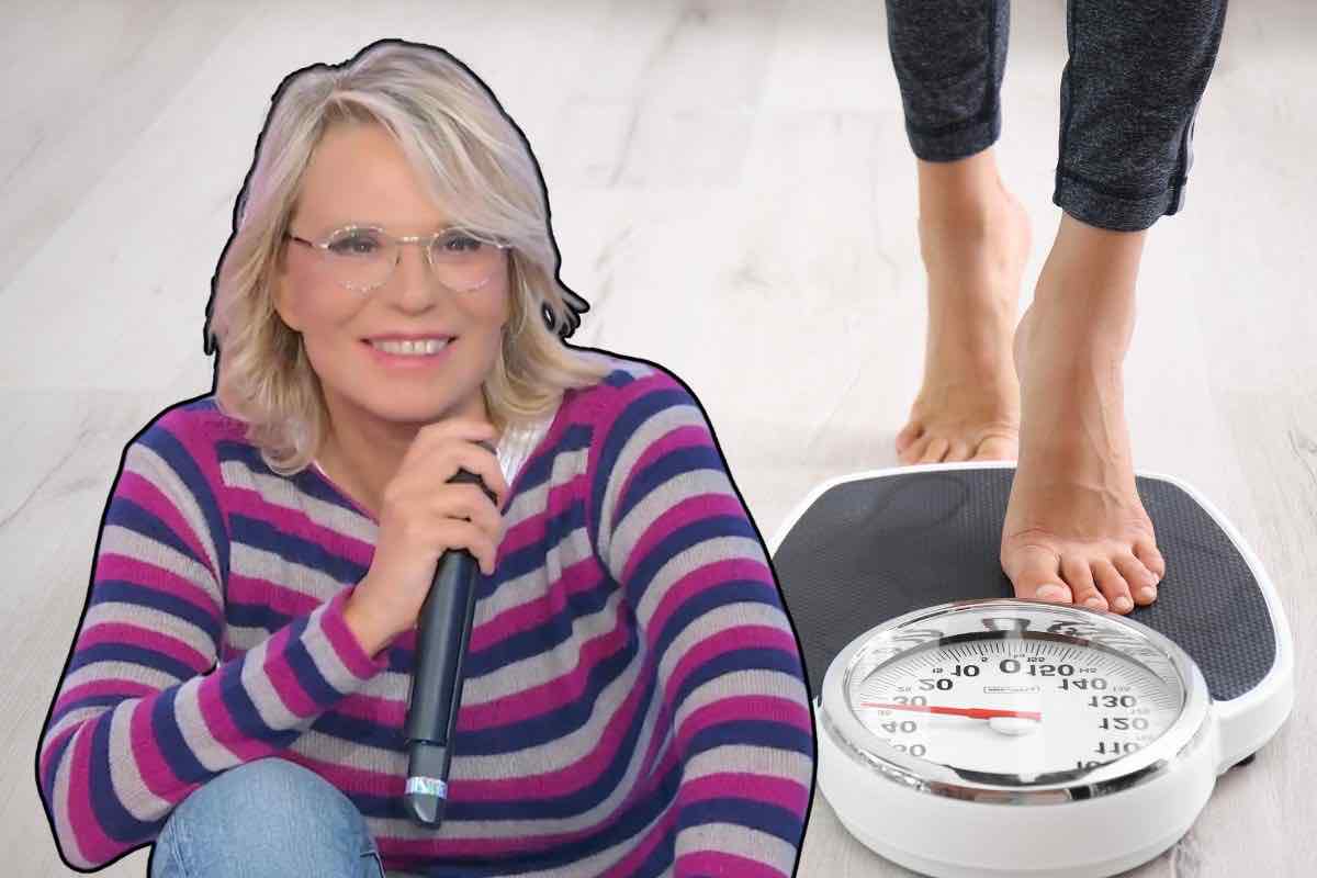Maria De Filippi e bilancia