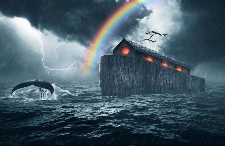 Disegno dell'Arca di Noè