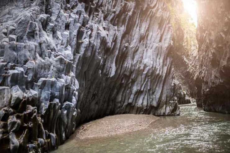Le gole dell'Alcantara