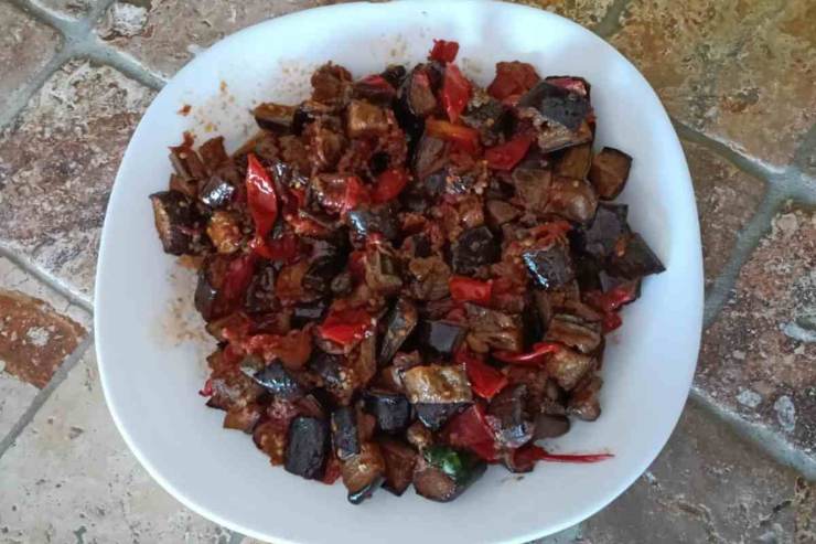 Melanzane e pomodori