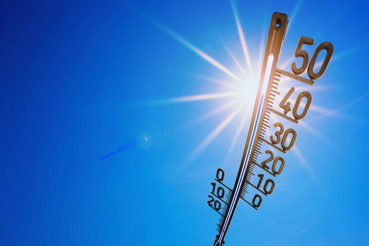 Termometro indicante i 40 gradi