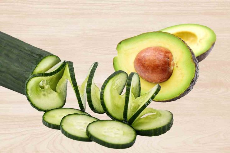 Cetriolo e avocado 