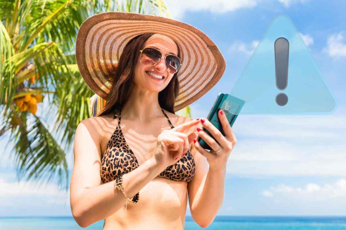 Al mare al cellulare