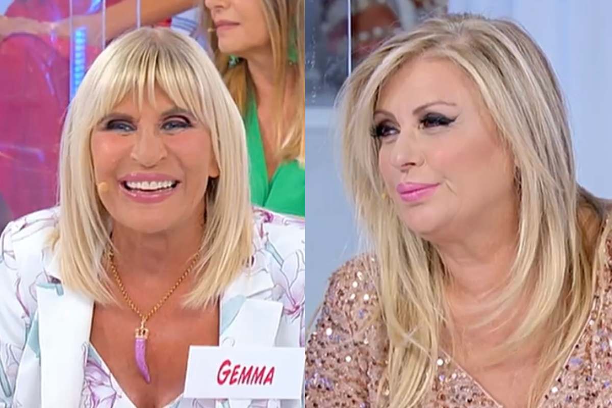 Tina e Gemma negli studi di UeD