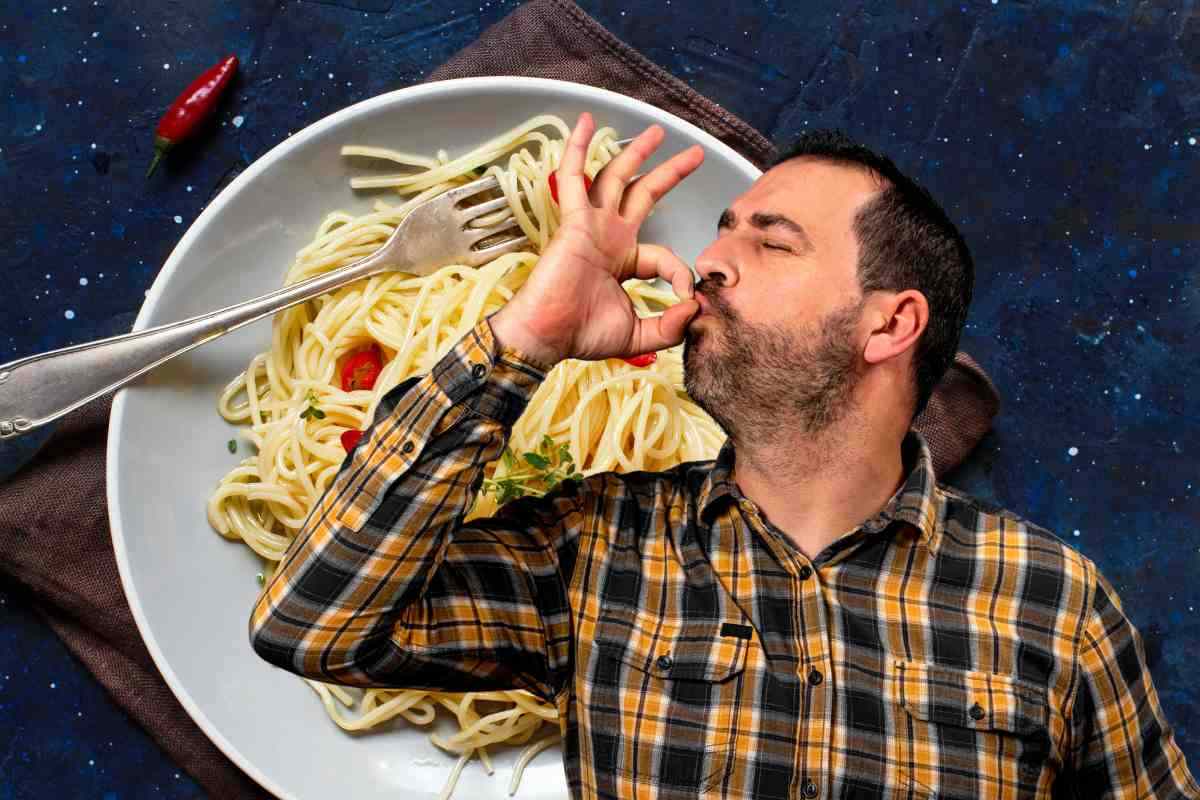 Spaghetti nel piatto