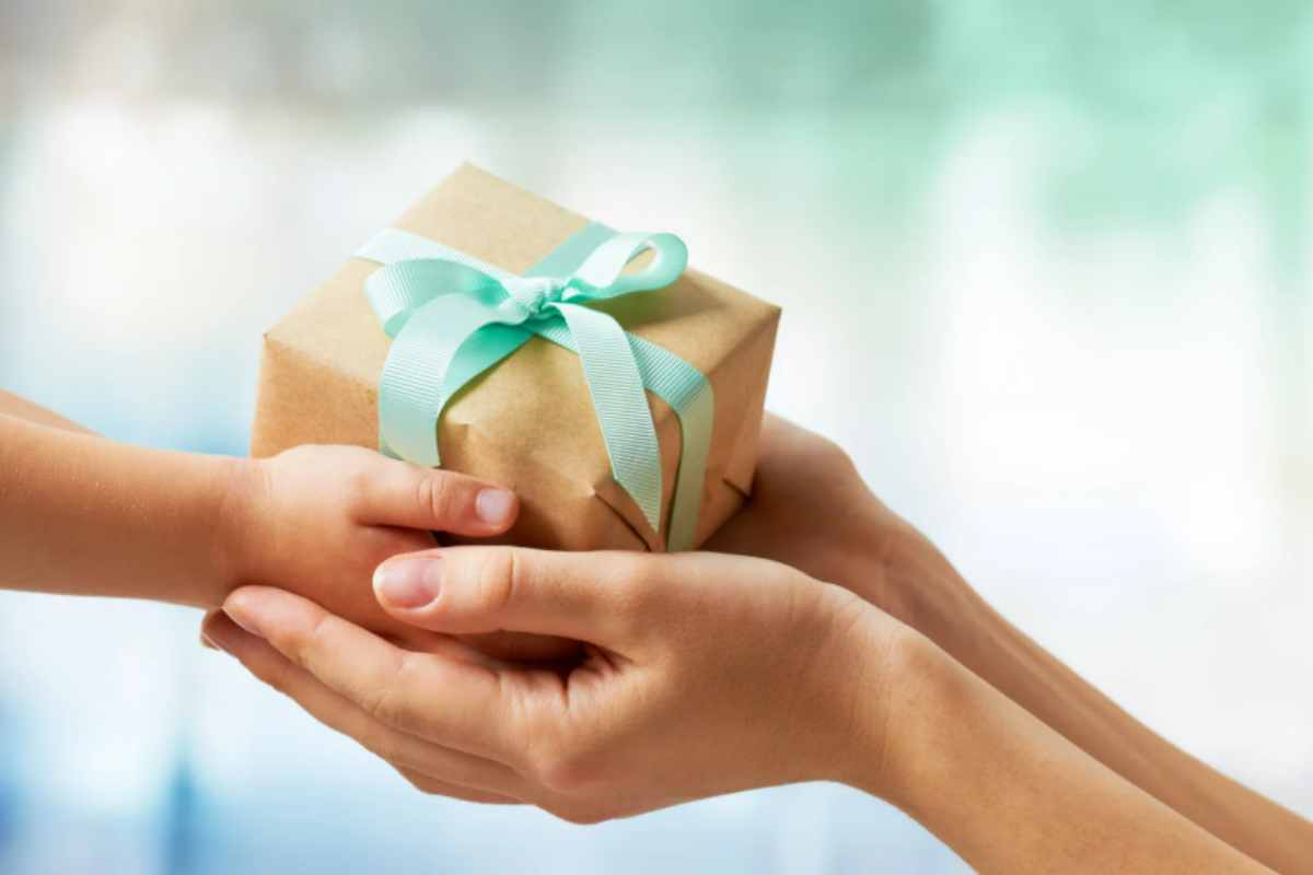 dono regalo a un figlio