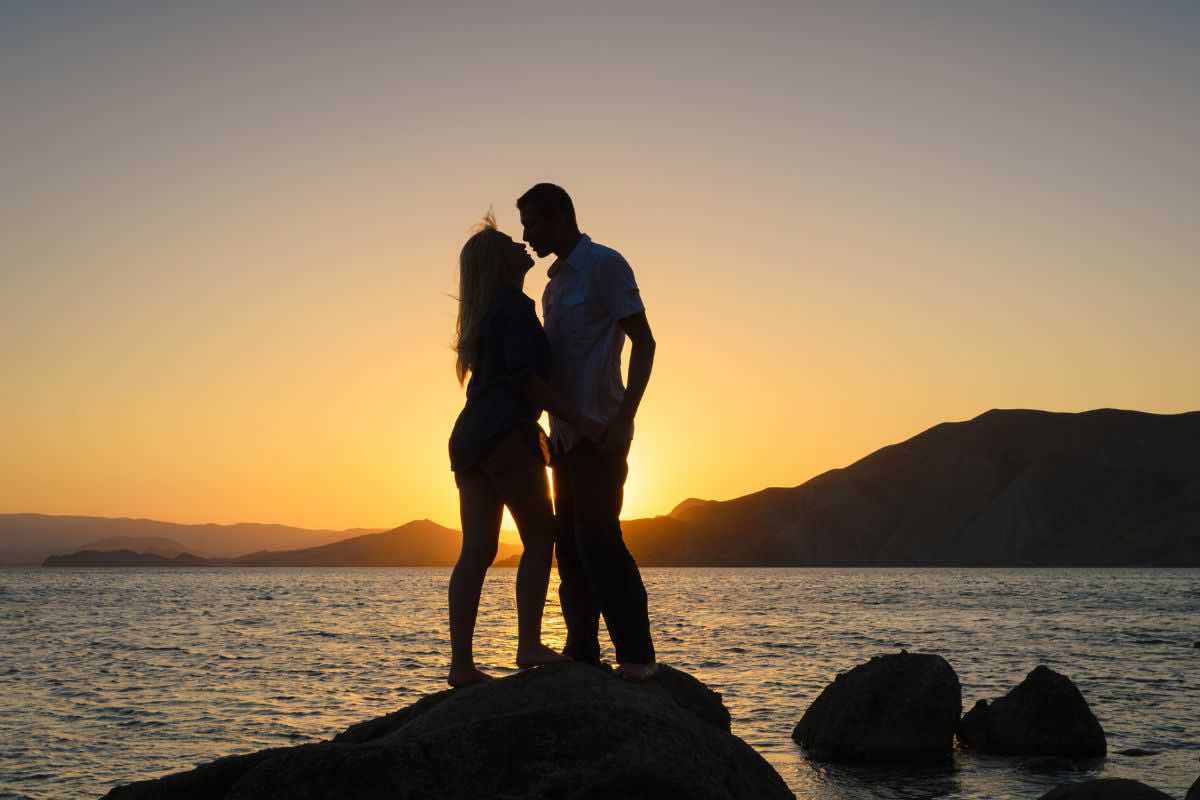 Tramonto coppia