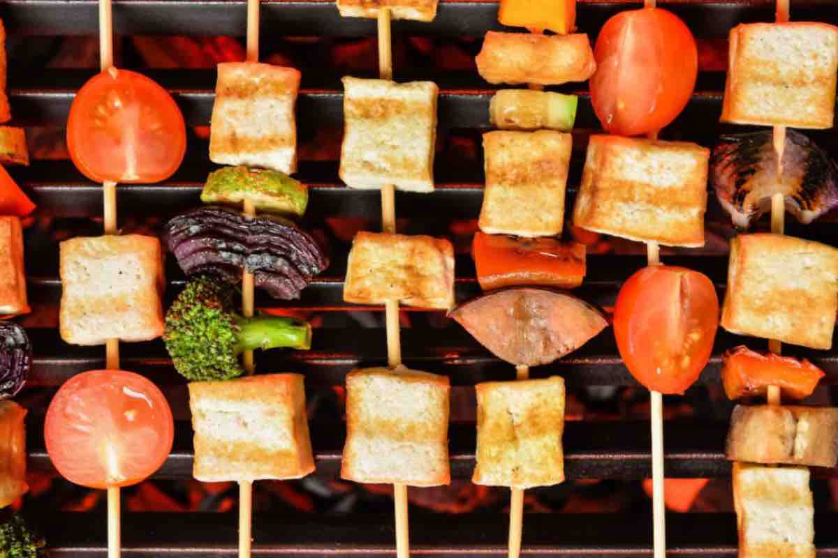 Spiedini di tofu