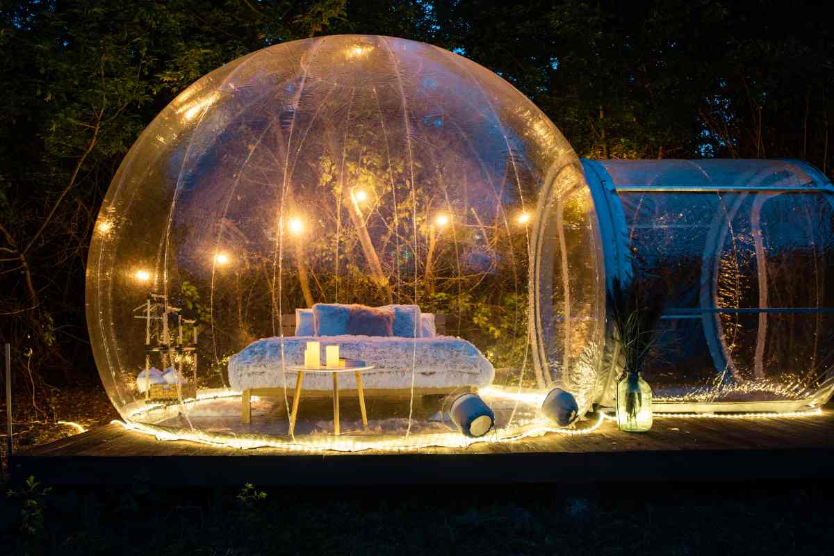 bubble room di notte