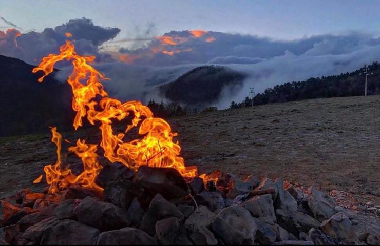il vulcano del monte busca