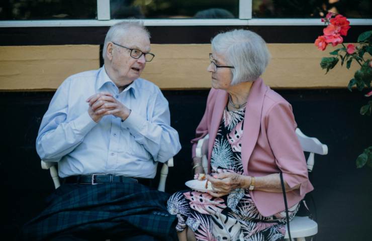 coppia di anziani