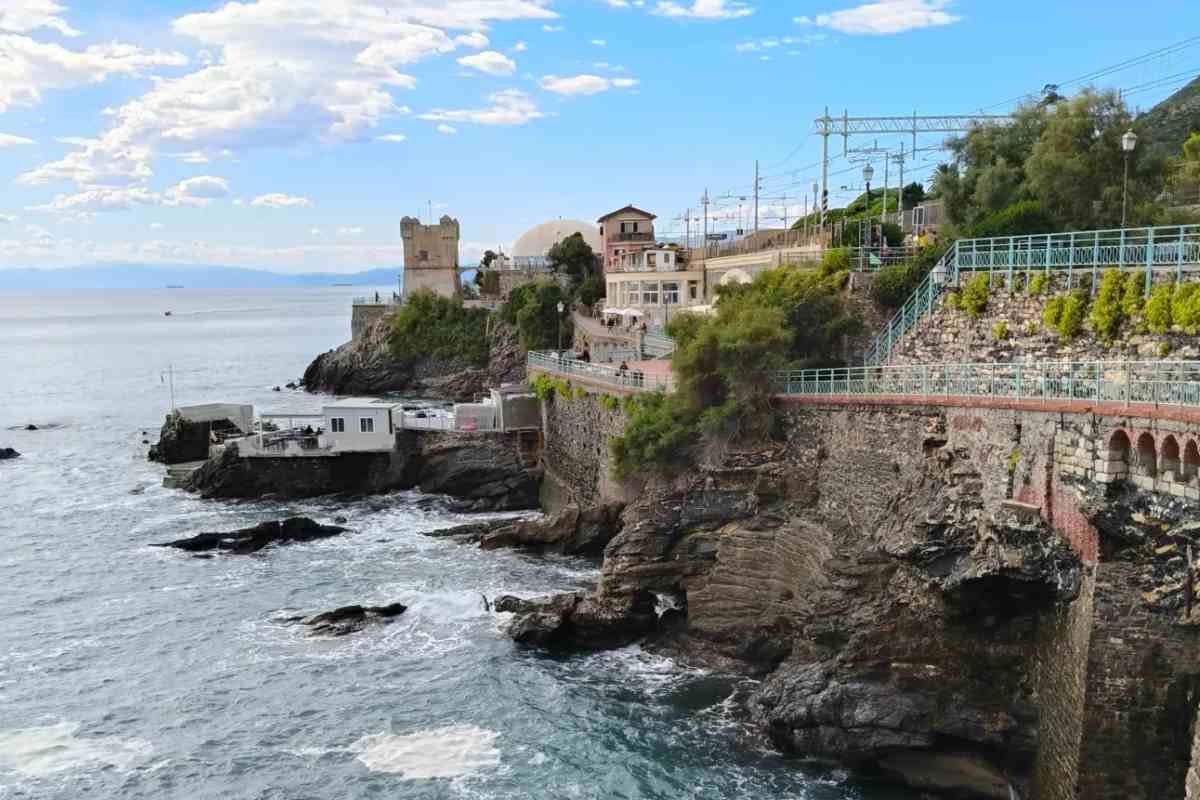 lungomare di genova-nervi