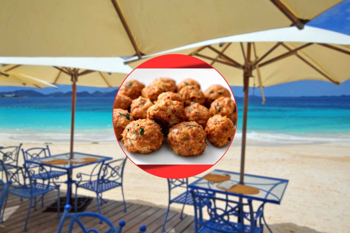 spiaggia e polpette