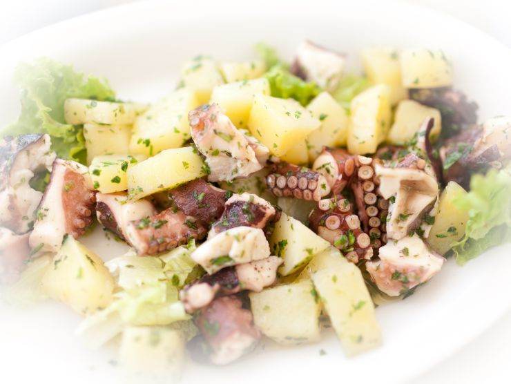 insalata di polpo e patate
