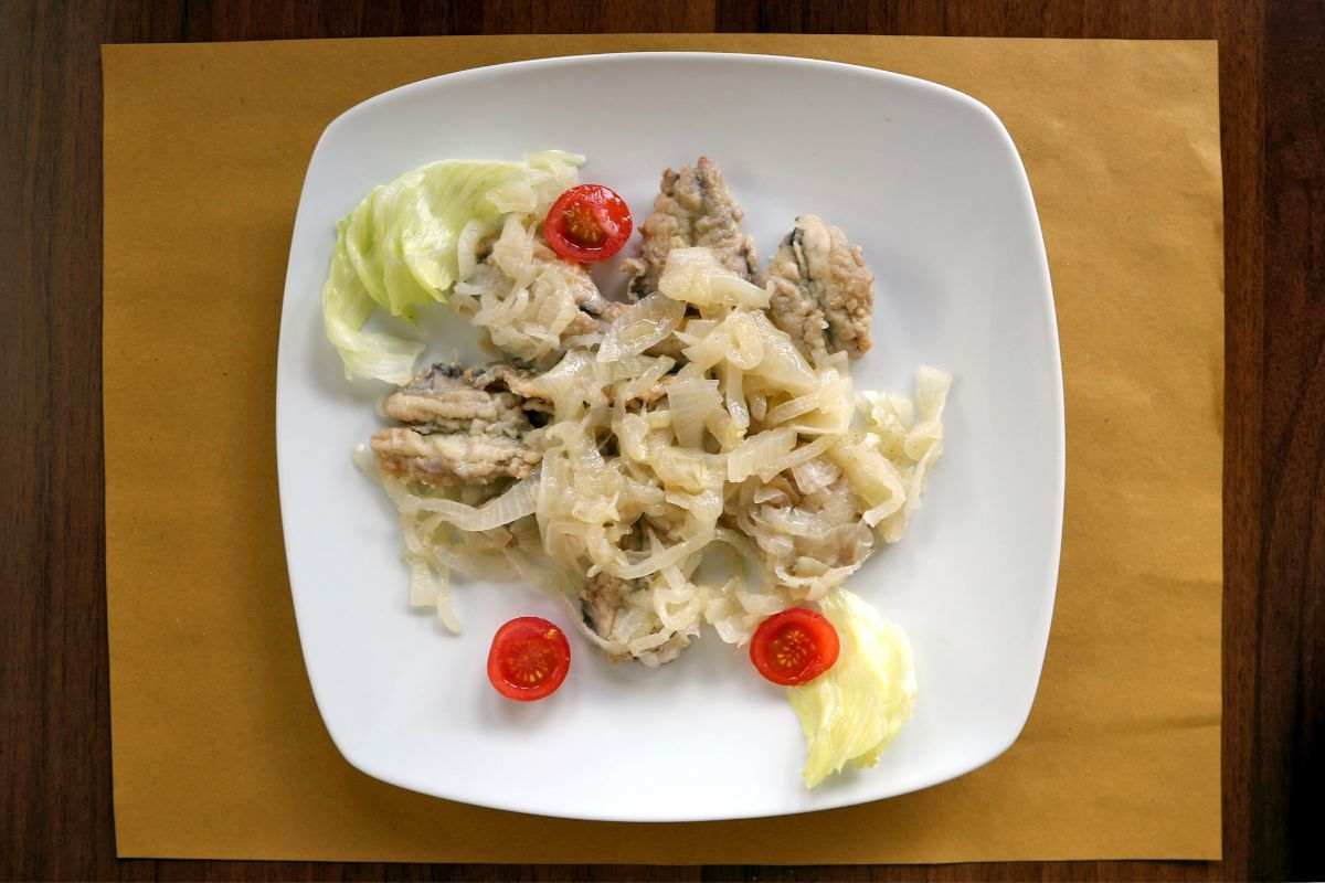 piatto di sarde in saor