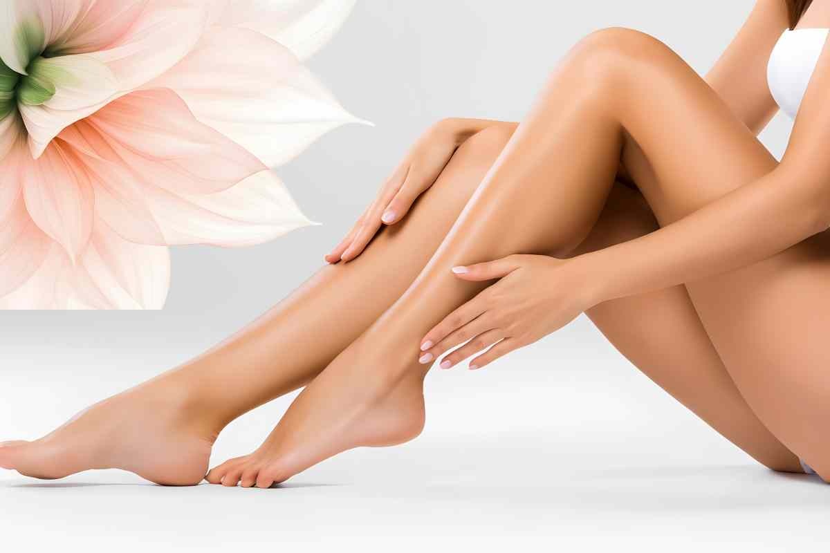 Gambe e fiore