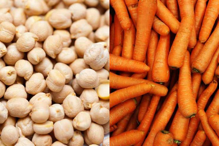 Ceci e carote 