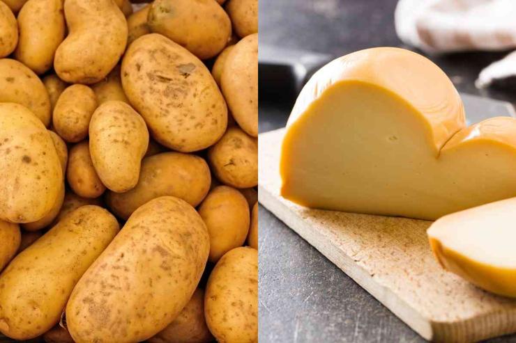 Patate e scamorza