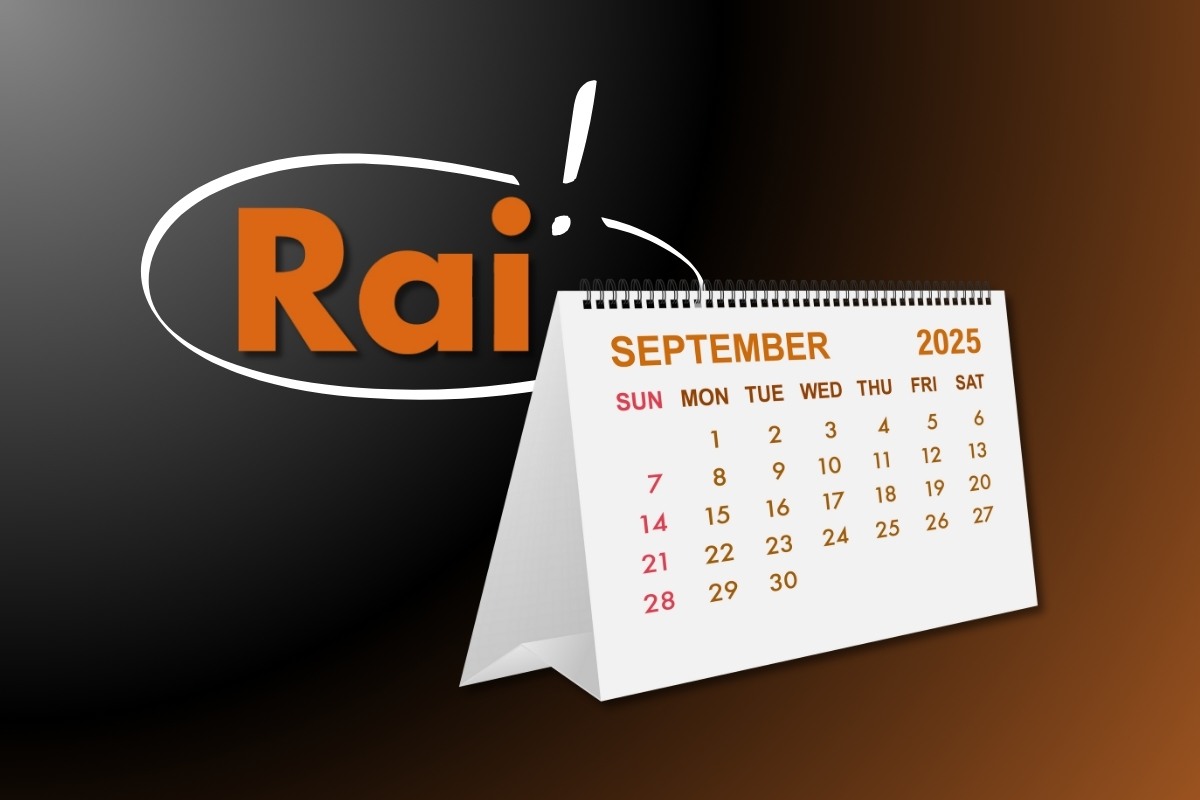 Logo Rai e calendario