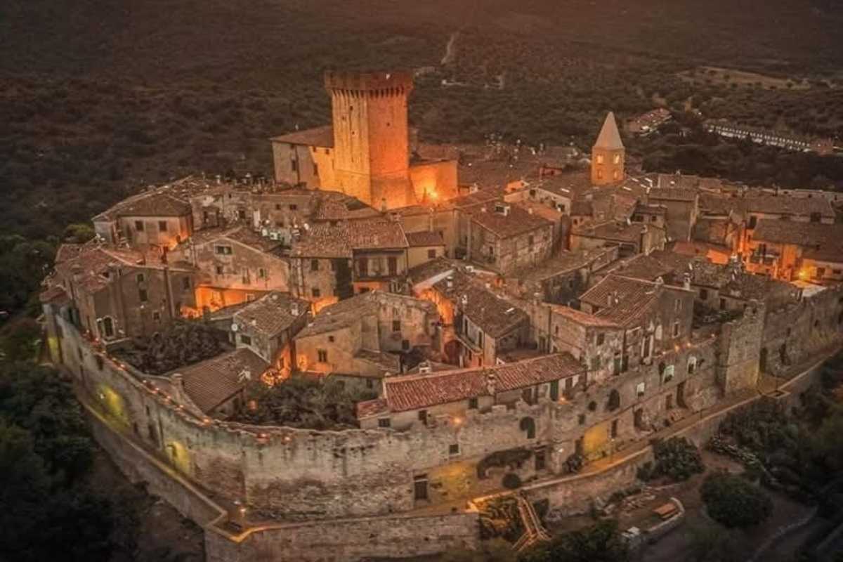capalbio vista dall'alto