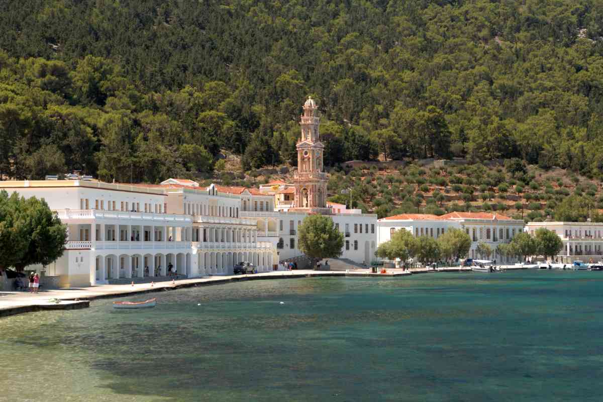 monastero di san michele arcangelo symi