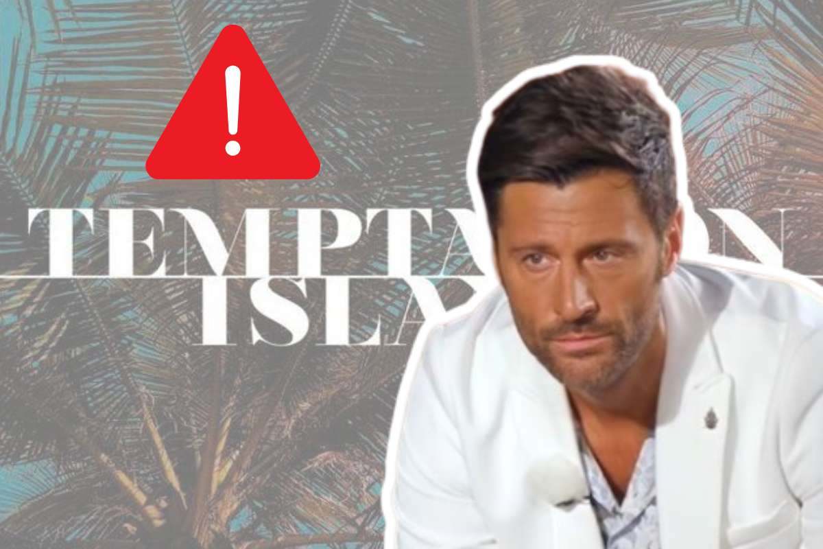 temptation island logo filippo bisciglia simbolo pericolo