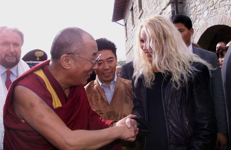 Dalai Lama a Votigno di Canossa