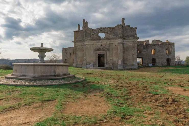 Monterano rovine