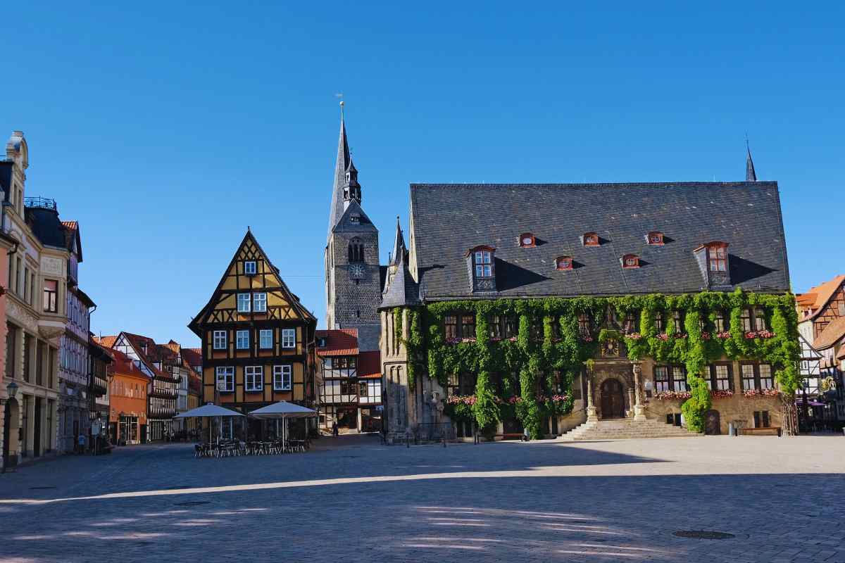 Rathaus, il municipio medievale di Quedlinburg