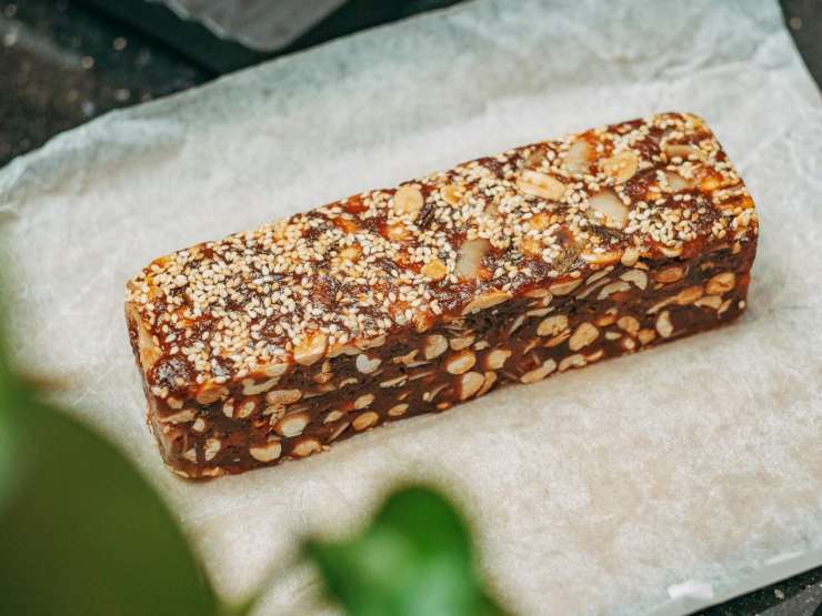 Barretta proteica fatta in casa