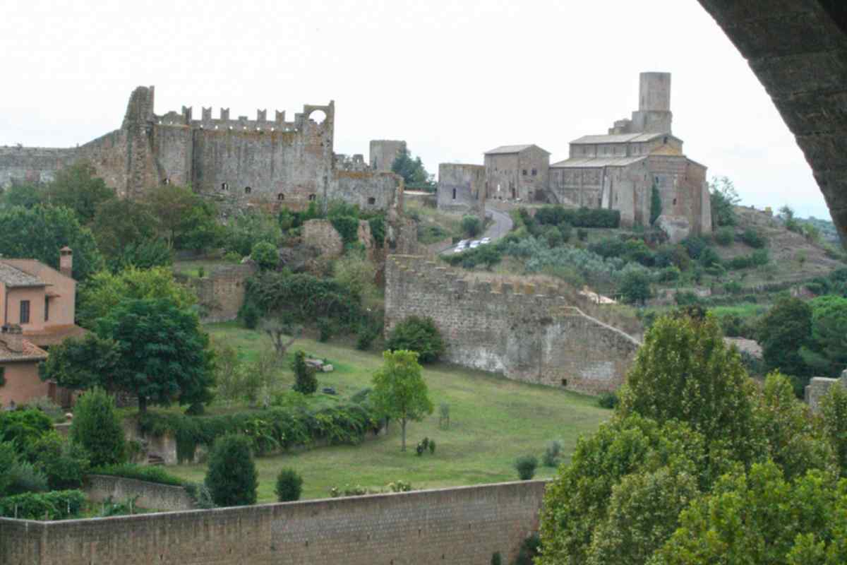 Scorcio panoramico di Tuscania