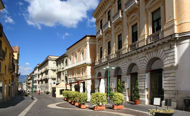 Scorcio città di Benevento
