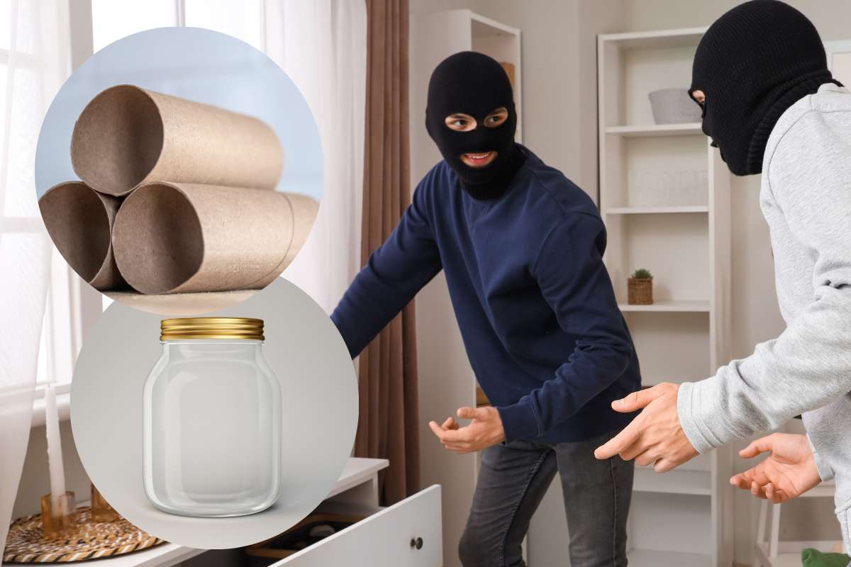 rotolo carta ladri barattolo