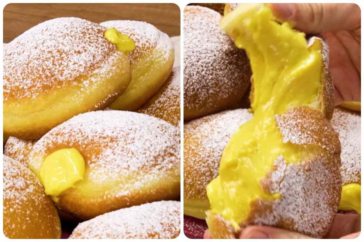 Bomboloni alla crema