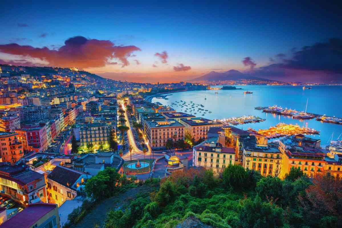 Napoli vista dall'alto