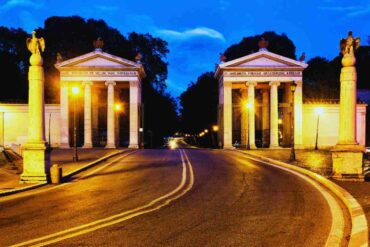 Ingresso villa Borghese Roma