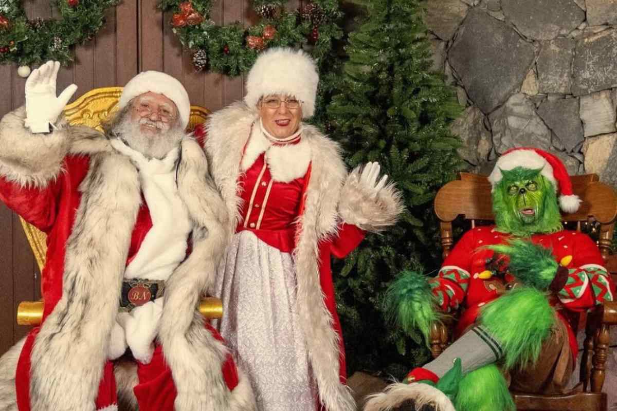 Babbo Natale, mamma Natale e il Grinch