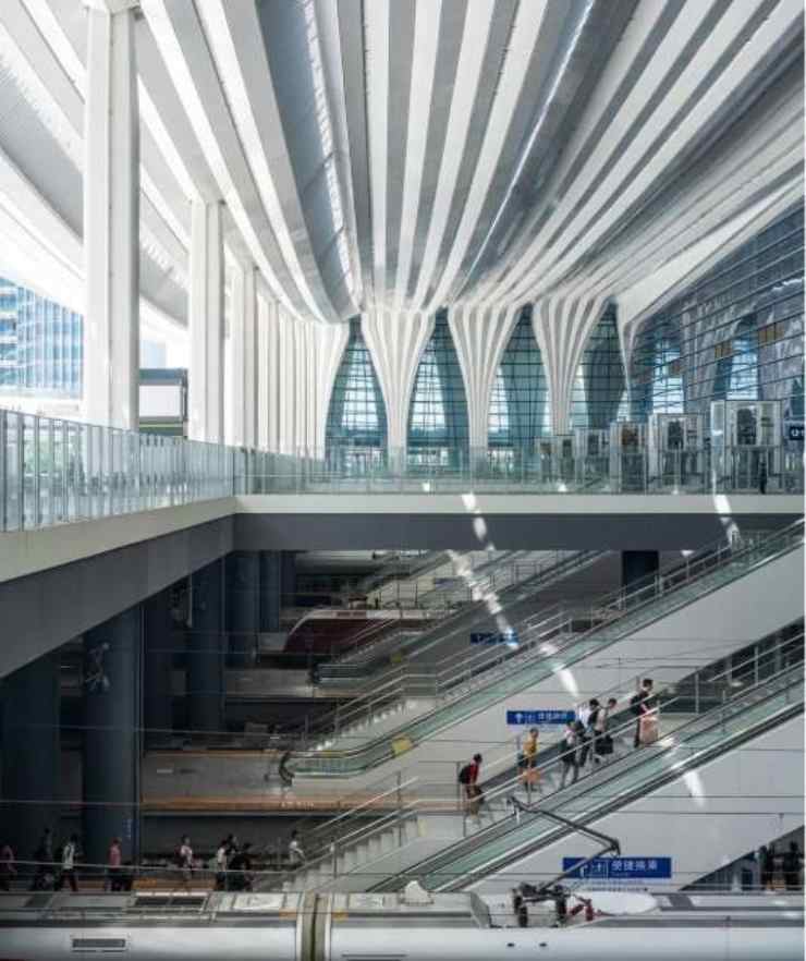 Baiyun Station a Guangzhou, in Cina
